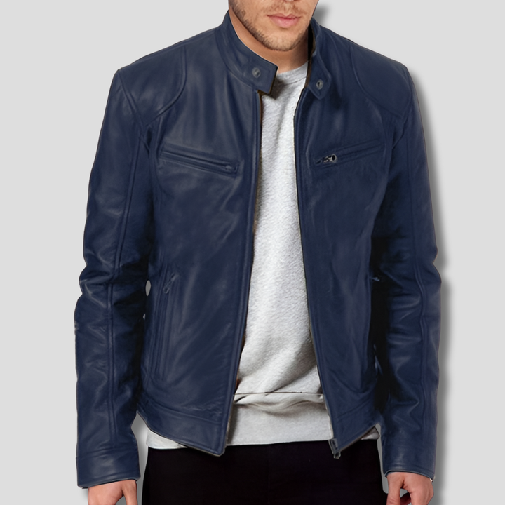 Stylish men's versatile jacket for everyday fashion. Elegant smart casual outerwear, perfect for a modern menswear look.