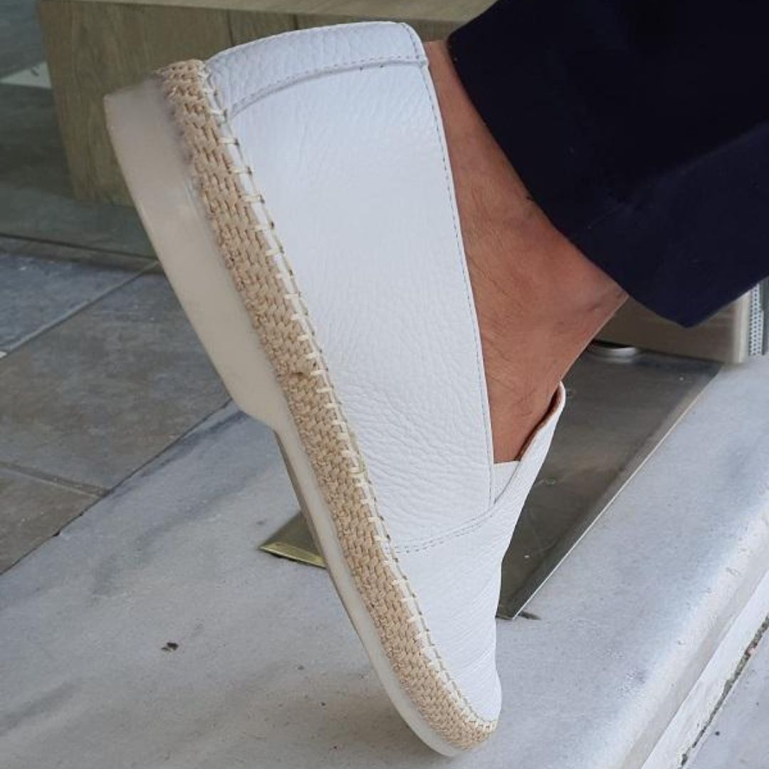 Elegant men's slip-on loafers for formal or smart casual wear. Comfortable leather dress shoes.