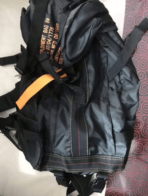 High-performance men's water-resistant tactical backpack, ideal for rugged outdoor excursions and travel.