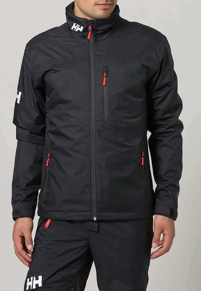 Men's water-resistant zip-up jacket with structured collar. Versatile outerwear for everyday wear & transitional seasons.