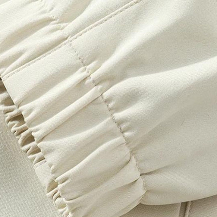 "Men's casual sports tracksuit with stylish stripe design, lightweight jacket and jogger pants, perfect for active or casual 