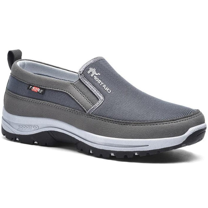 Men's waterproof orthopedic shoes offering elegant design, shown in chic colors, providing style and superior foot comfort.
