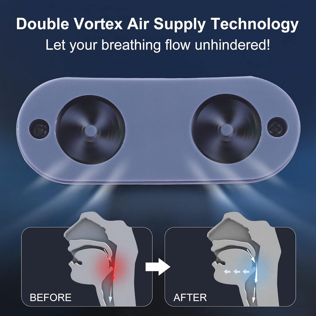 Compact medical silicone anti-snoring nasal plug. Portable sleep apnea aid ensures comfortable breathing during sleep.