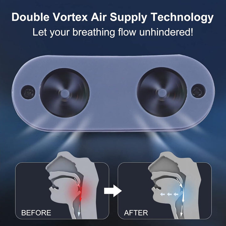 Compact medical silicone anti-snoring nasal plug. Portable sleep apnea aid ensures comfortable breathing during sleep.