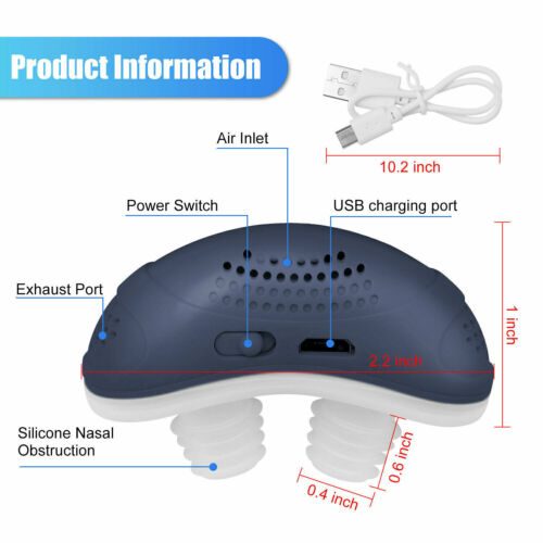 Get better sleep with this portable anti-snoring & sleep apnea aid. Travel-friendly breathing solution for comfort.