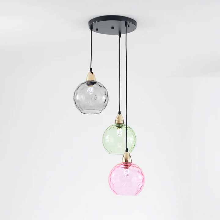 Three-light modern ceiling fixture, perfect for diverse home decor styles.