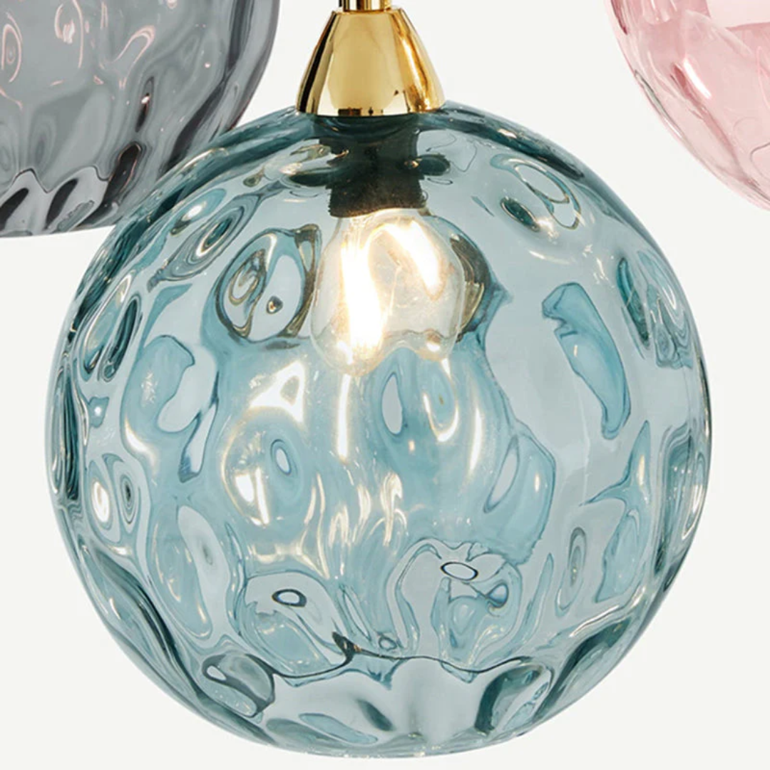 Decorative 3-light pendant, a modern LED fixture for stylish interiors.
