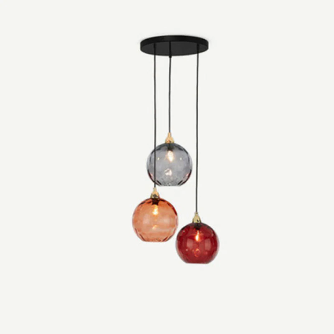 Unique cascade 3-light pendant, a modern lighting solution for any room.