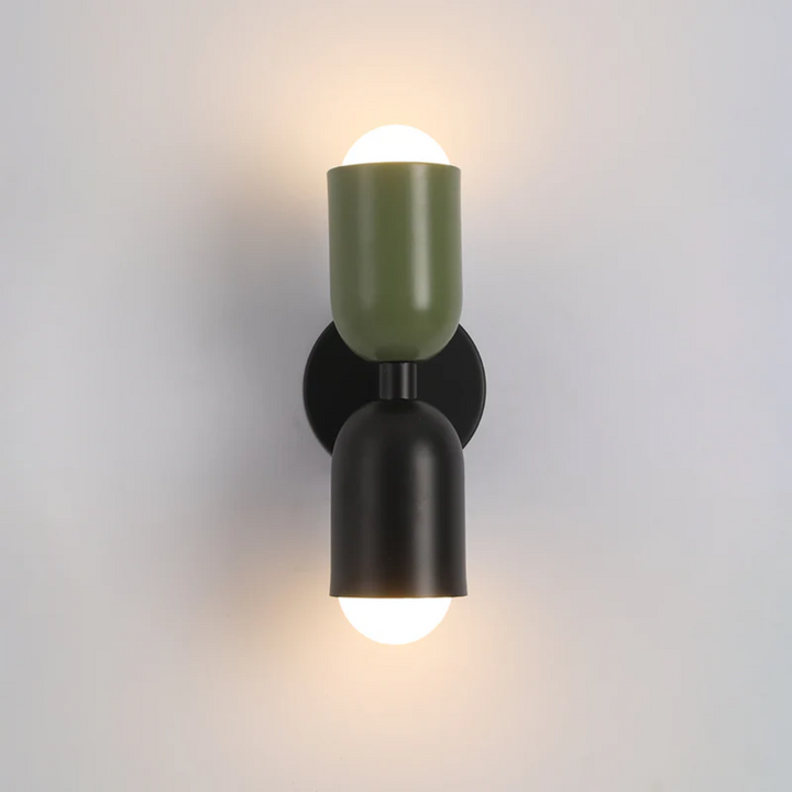 Energy-efficient modern LED wall lamp. Colorwave provides colorful ambient lighting for any interior.