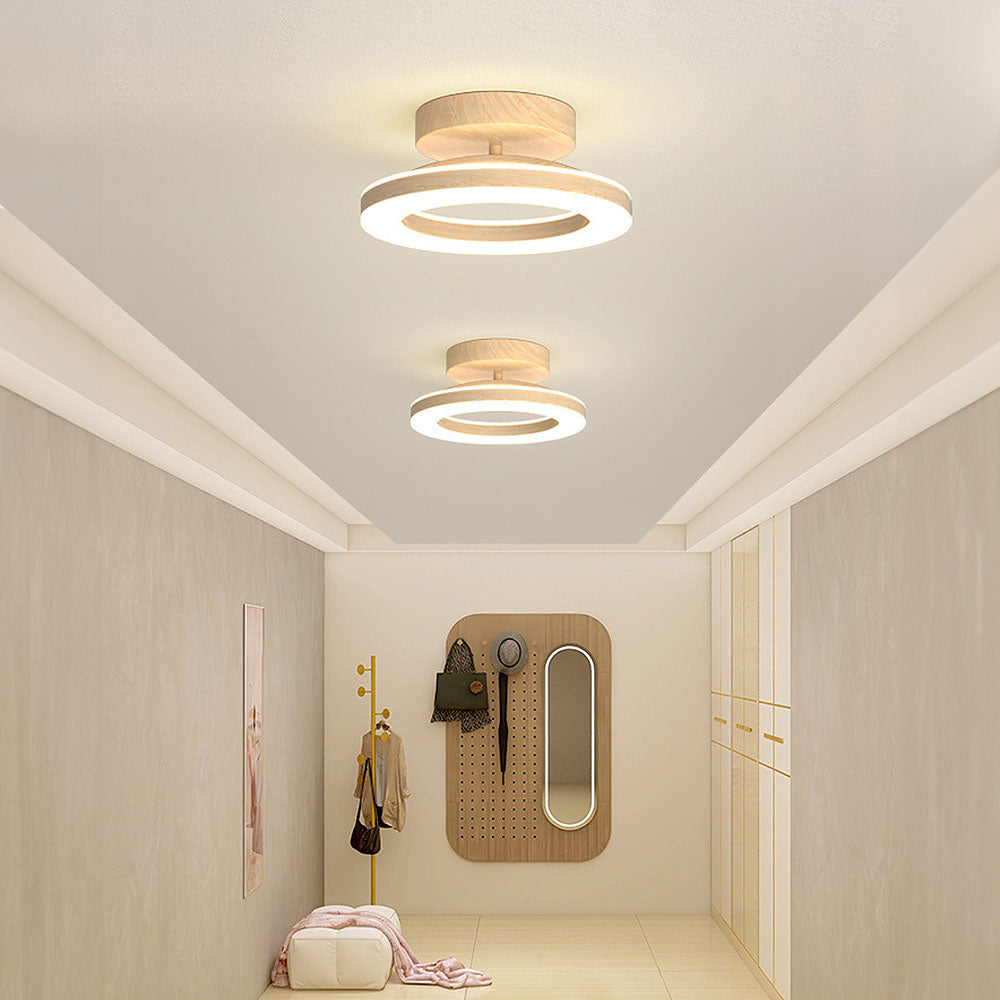 "Modern glow disc ceiling light with soft neutral glow, sleek design, ideal for cozy rooms, energy-efficient home decoration 