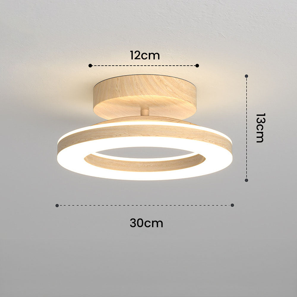 "Modern glow disc ceiling light with soft neutral glow, sleek design, ideal for cozy rooms, energy-efficient home decoration 