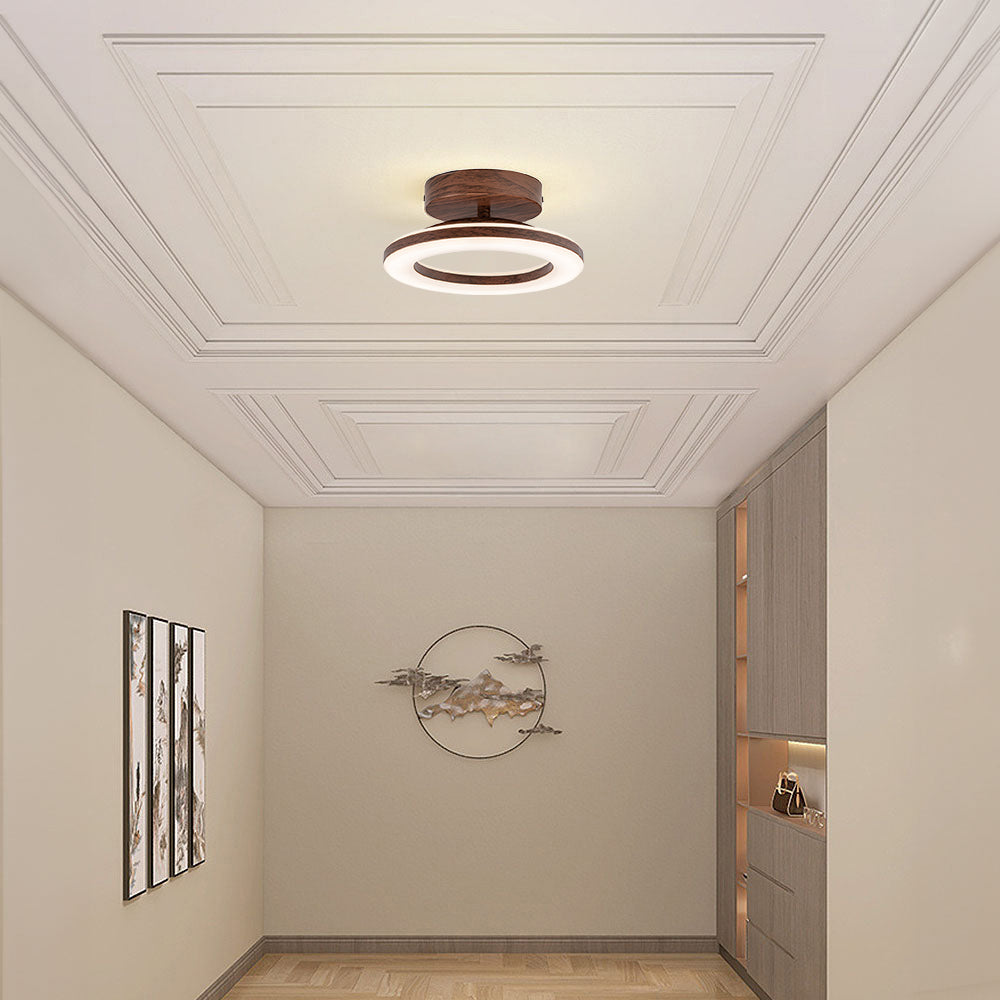 "Modern glow disc ceiling light with soft neutral glow, sleek design, ideal for cozy rooms, energy-efficient home decoration 
