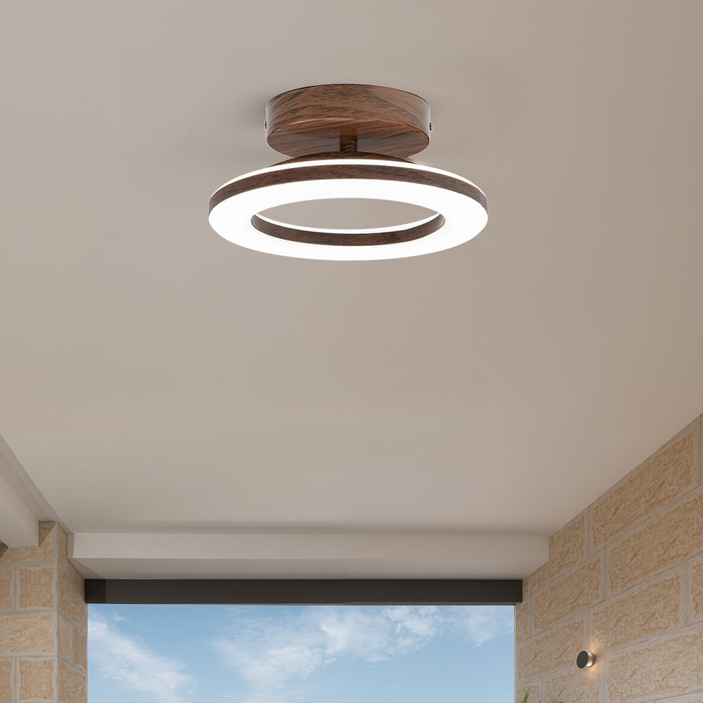 "Modern glow disc ceiling light with soft neutral glow, sleek design, ideal for cozy rooms, energy-efficient home decoration 