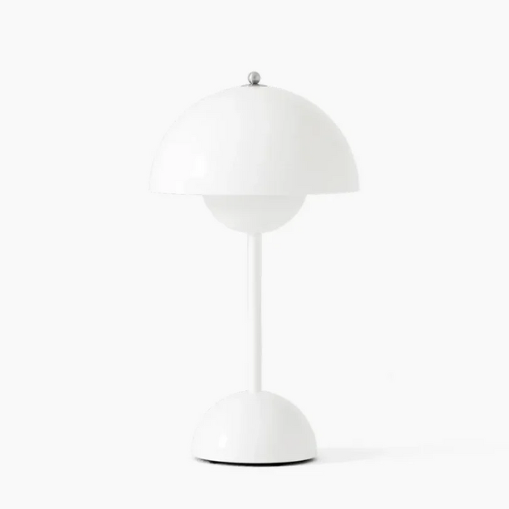 Stylish LED desk lamp with touch control. Modern lighting for office, bedroom, or living room decor.