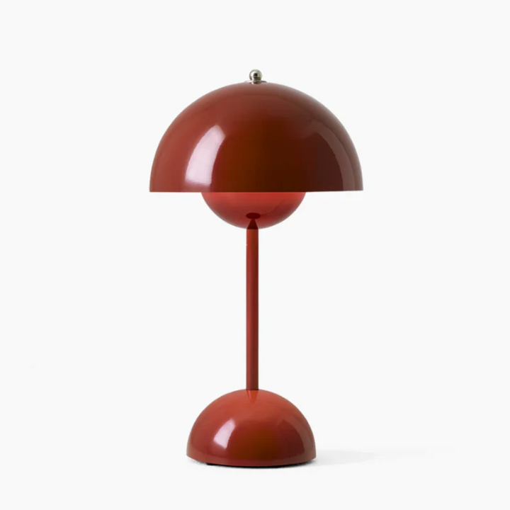 Elegant touch-control LED table lamp. Dimmable modern lighting for home, office, Scandinavian style.