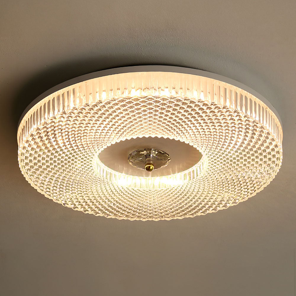 "Modern ultra-slim LED ceiling light with sleek metal frame and white acrylic, perfect for contemporary home decor."