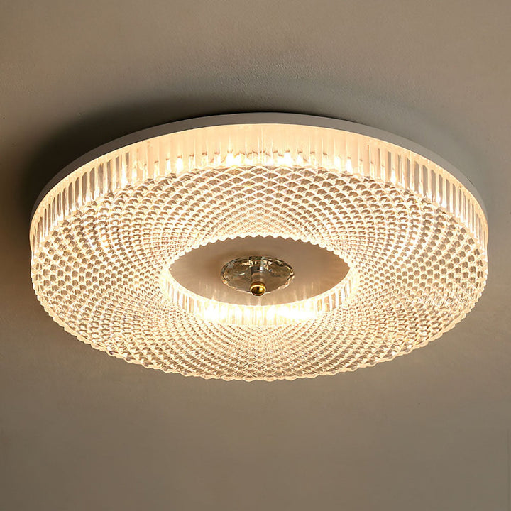 "Modern ultra-slim LED ceiling light with sleek metal frame and white acrylic, perfect for contemporary home decor."