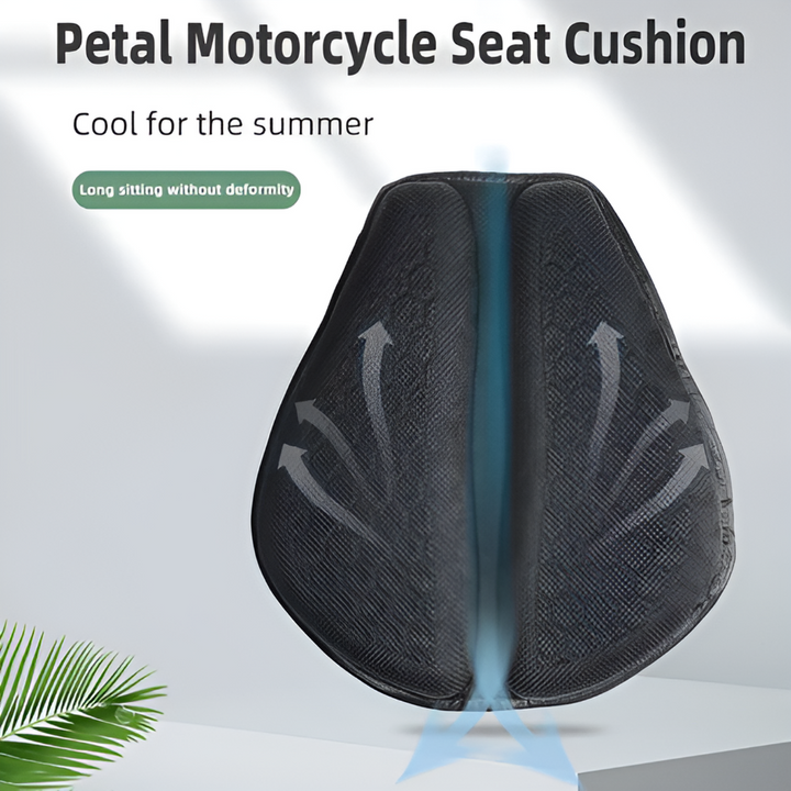 Motorcycle gel seat pad for long-distance comfort, enhancing rides & reducing fatigue. An essential motorcycle accessory.