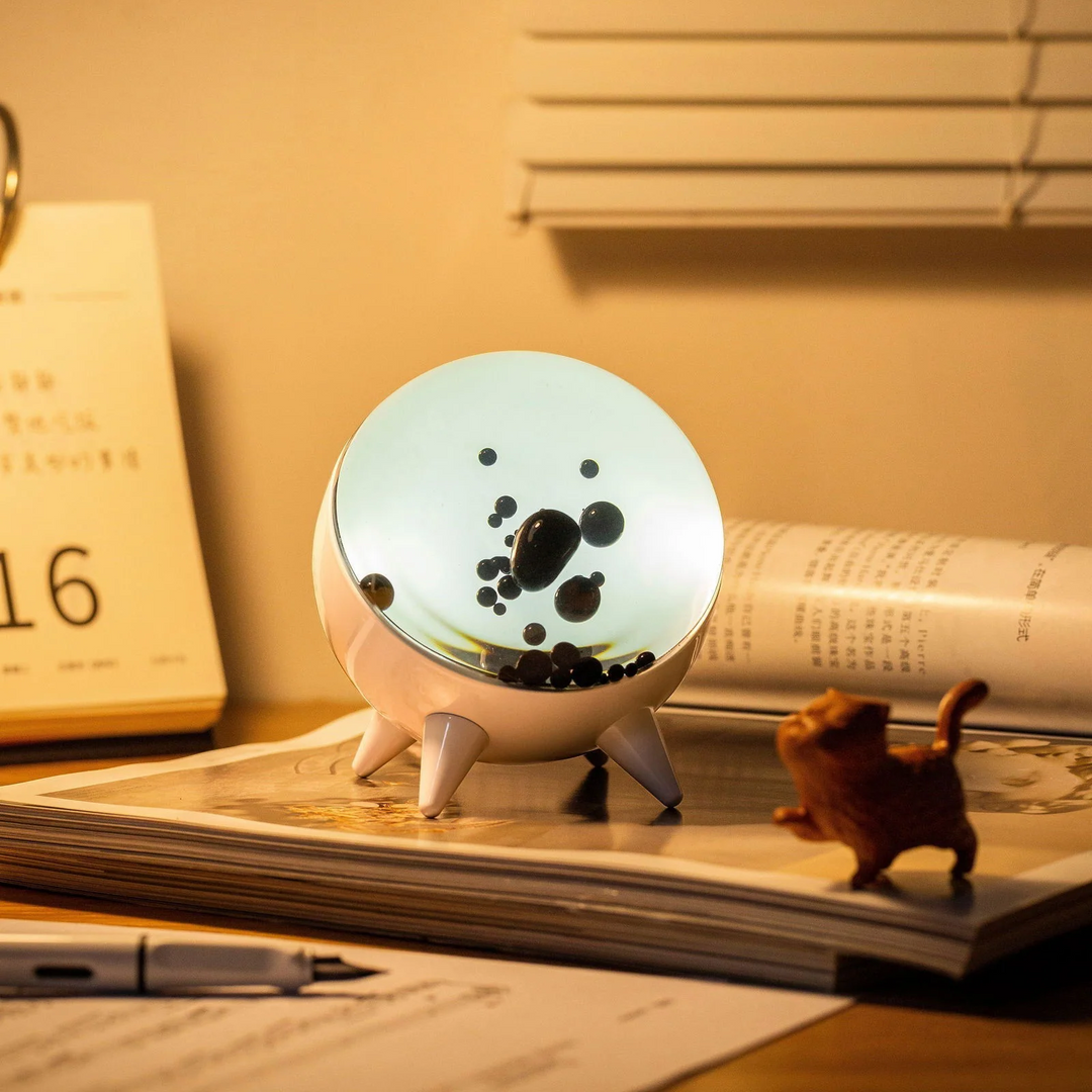 Flufin Cdisplay Interactive Music-Reactive Ferrofluid Display for Tech Lovers – GLOVERA