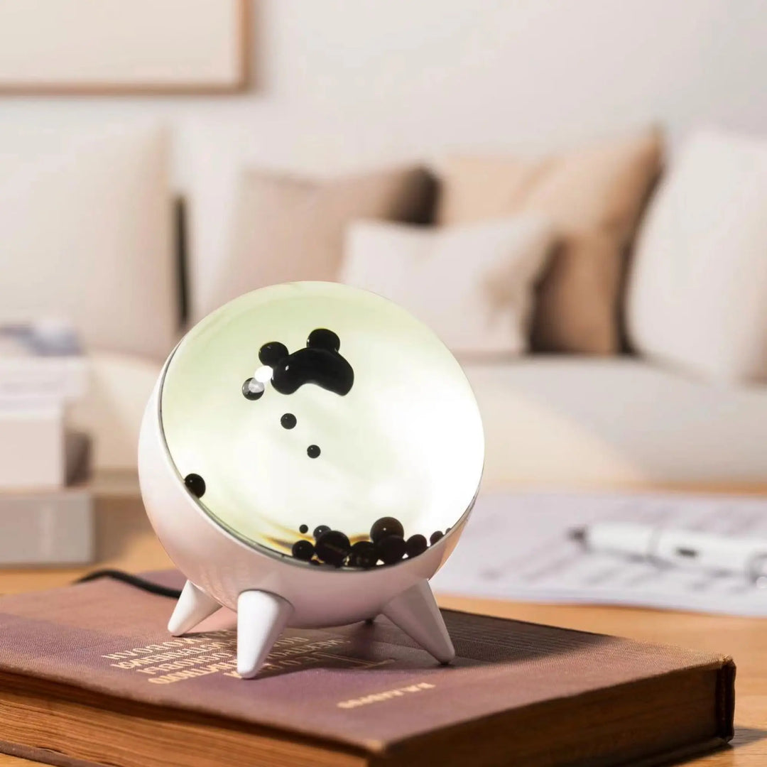 Flufin Cdisplay Interactive Music-Reactive Ferrofluid Display for Tech Lovers – GLOVERA
