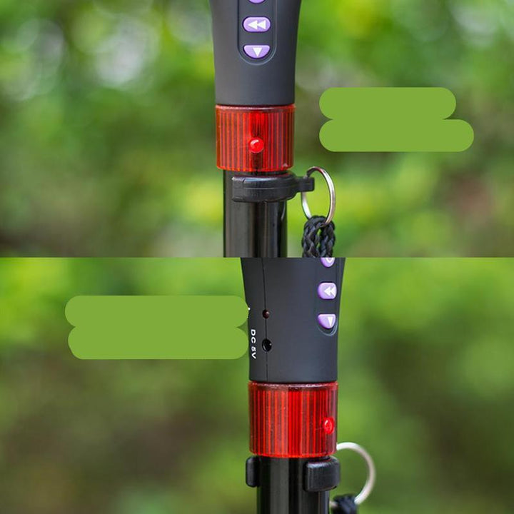 Unisex adjustable Nordic walking poles, ideal for fitness, trekking, and outdoor adventures on any trail.