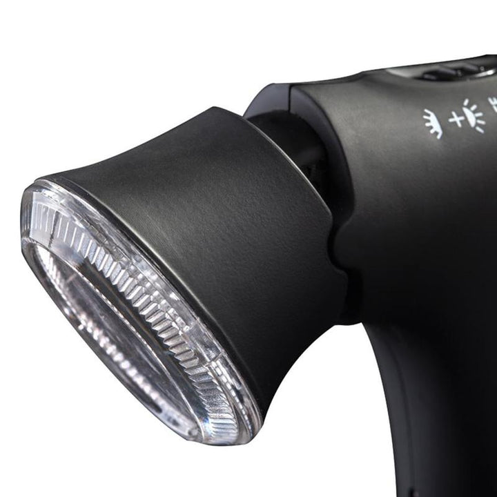 Adjustable hiking sticks with integrated LED lights, perfect for night trekking, outdoor fitness, and walking.
