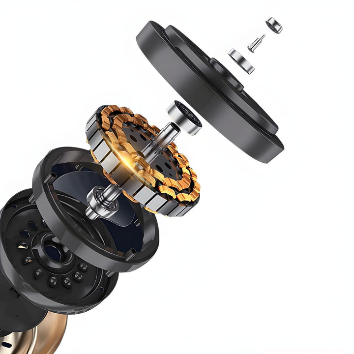 "Nordic Wooden Ceiling Fan Light with sycamore blades and LED, remote-operated for modern home decor."