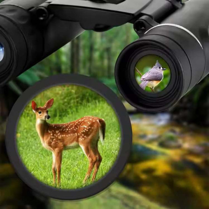Compact 40x22 HD long-range binoculars, ideal for bird watching, wildlife viewing, and nature observation.