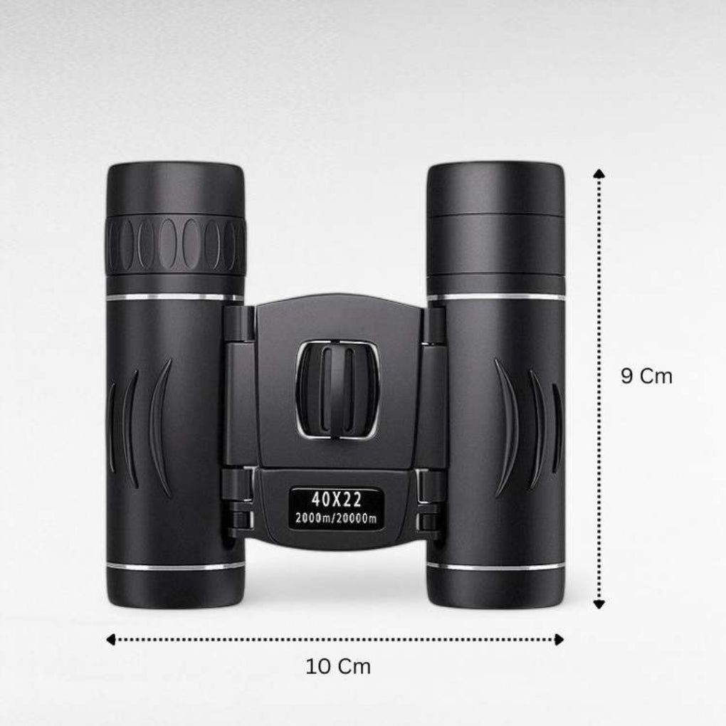 Enjoy detailed views with 40x22 HD long-range binoculars, perfect for bird watching and distant observations.