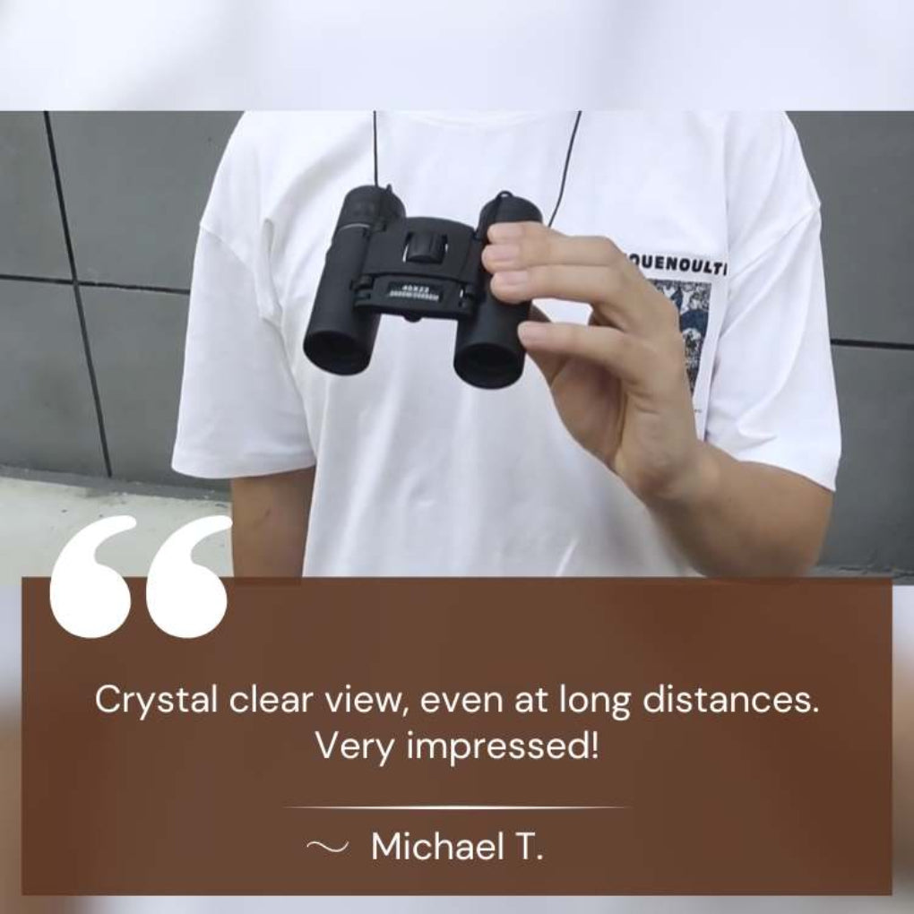 Durable 40x22 HD long-range binoculars designed for outdoor enthusiasts, bird watching, and nature observation.