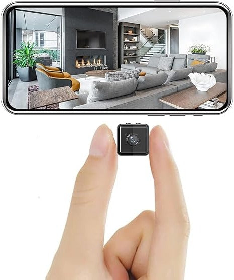 Outdoor HD wireless security camera for home surveillance, featuring night vision and weather resistance.