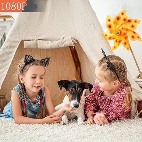 Weather-resistant outdoor wireless security camera providing crisp HD video for reliable home surveillance.