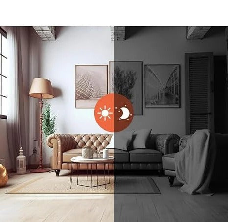 High-definition outdoor wireless security camera capturing clear HD video for complete home surveillance.