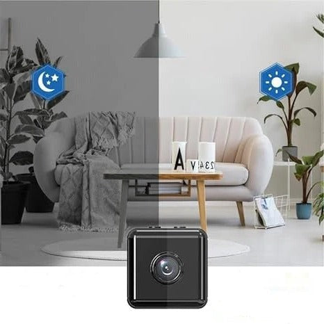 Outdoor HD wireless security camera with night vision & motion detection, perfect for comprehensive home security.