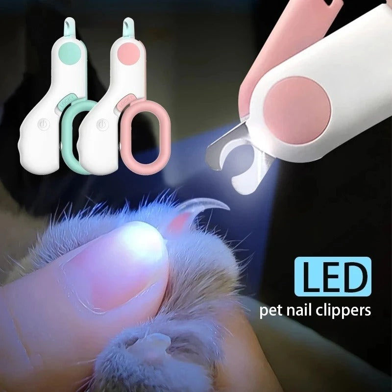 Pet Nail Clipper with Integrated LED Light – GLOVERA