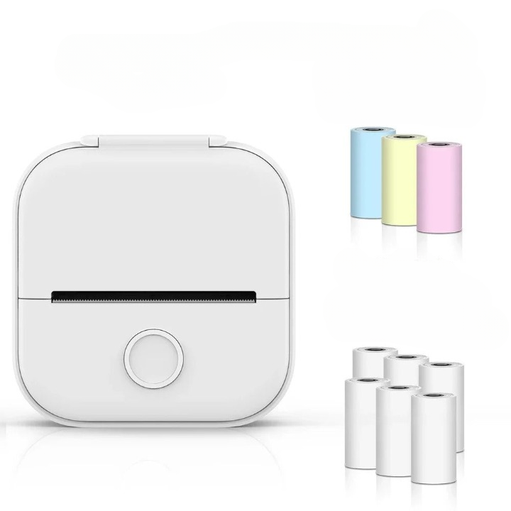 Compact Inkless Thermal Photo Printer for Easy Instant Printing