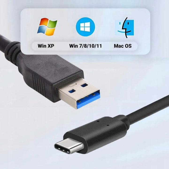 Compact external DVD player & CD writer. Features a multi-port USB hub & SD card reader for seamless data transfer.