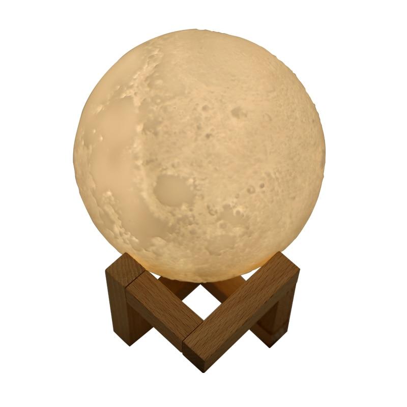 USB-powered portable air purifier, humidifier, and soothing moon lamp for clean air and ambient light.