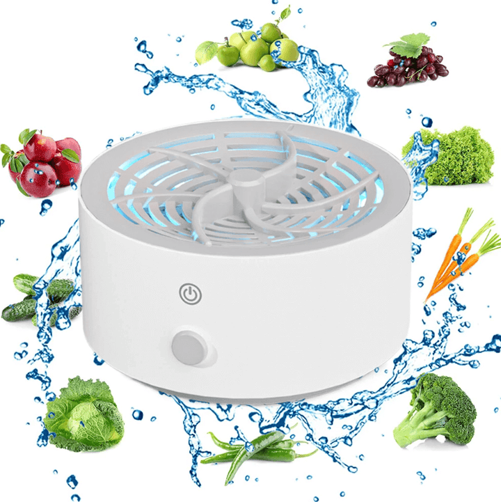 Portable ionic food cleaner for fruits & vegetables. Chemical-free produce washer ensures food safety & healthy living.