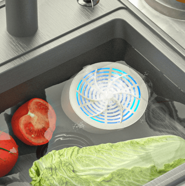 Clean fruits & vegetables easily with this portable ionic food cleaner. Essential kitchen gadget for healthy eating.