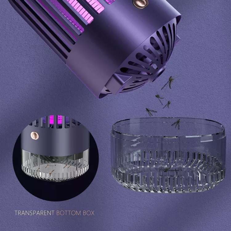 Portable mosquito repellent lamp with sleek design, 2500mAh battery, for indoor and outdoor use, chemical-free solution.