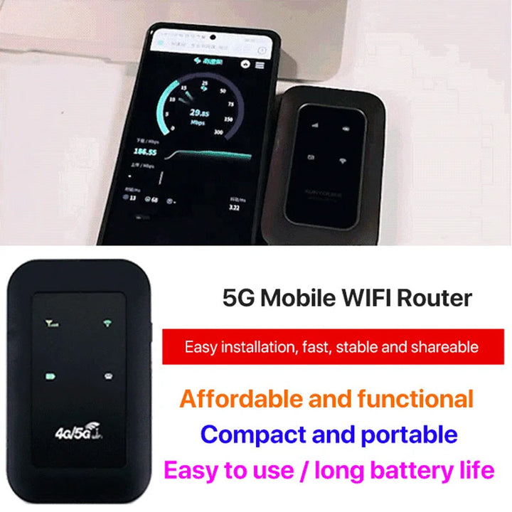 Portable WiFi Pro Booster for high-speed internet, compact design, white gadget for seamless connectivity anywhere.