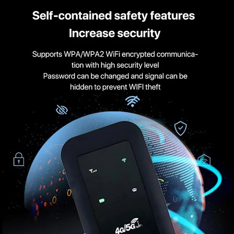 Portable WiFi Pro Booster for high-speed internet, compact design, white gadget for seamless connectivity anywhere.