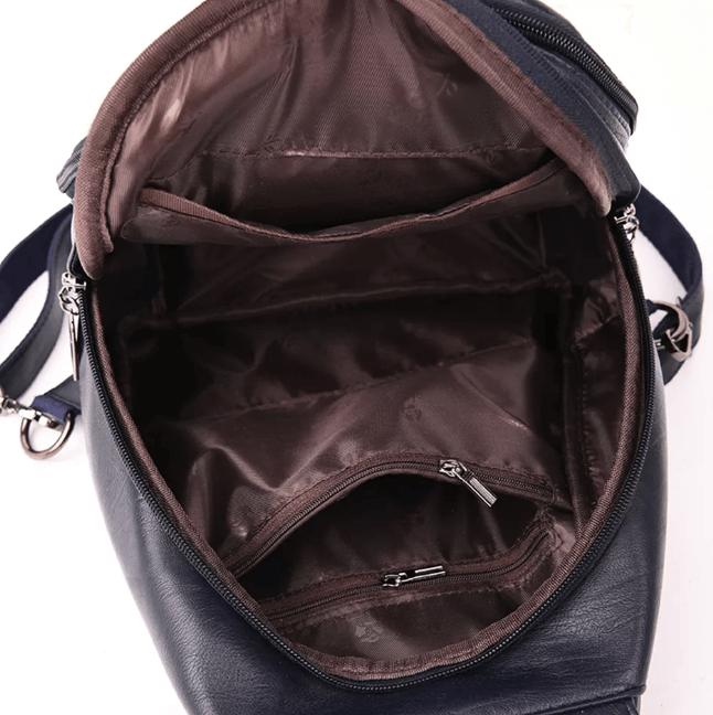 High-quality women's leather backpack, water-resistant & stylish for modern women.