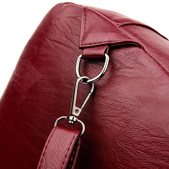 Versatile premium women's water-resistant leather bag, perfect for all occasions.