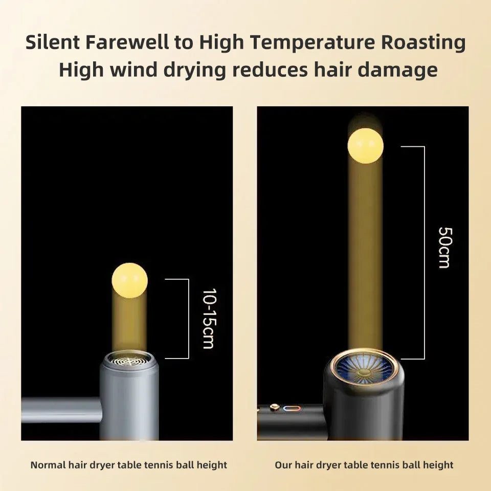 Powerful 2400W hair dryer, negative ions, women's beauty for sleek, smooth, professional hair.