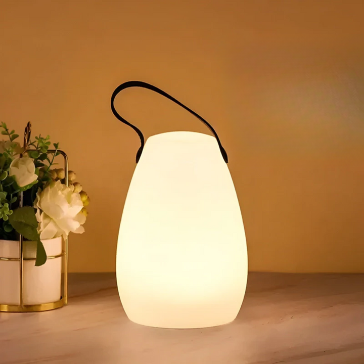 Versatile RadianceFlex portable LED lamp, waterproof and wireless for ultimate flexibility.