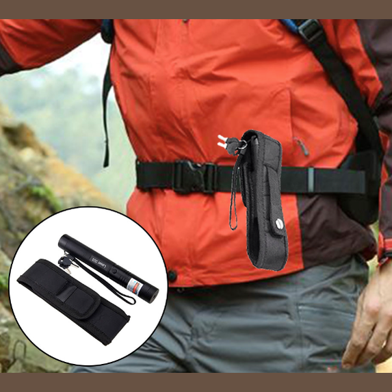 Green rechargeable long-range laser pointer for outdoor visibility and precision tasks.