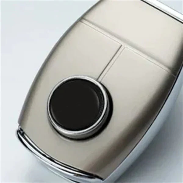 UK legal rigid metal seat belt extender for premium cars, zinc alloy construction, precision electroplating, enhanced safety and comfort.