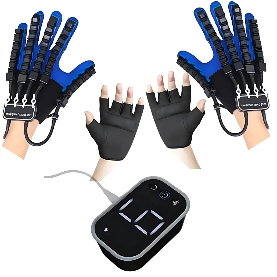 Robotic rehabilitation gloves with smart assistance, flexible fingers, lightweight, and comfortable for hand recovery therapy